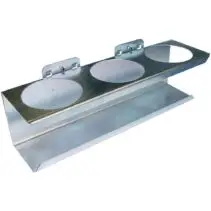 Güde 40784 Runddosenhalter 70 mm 3-fach