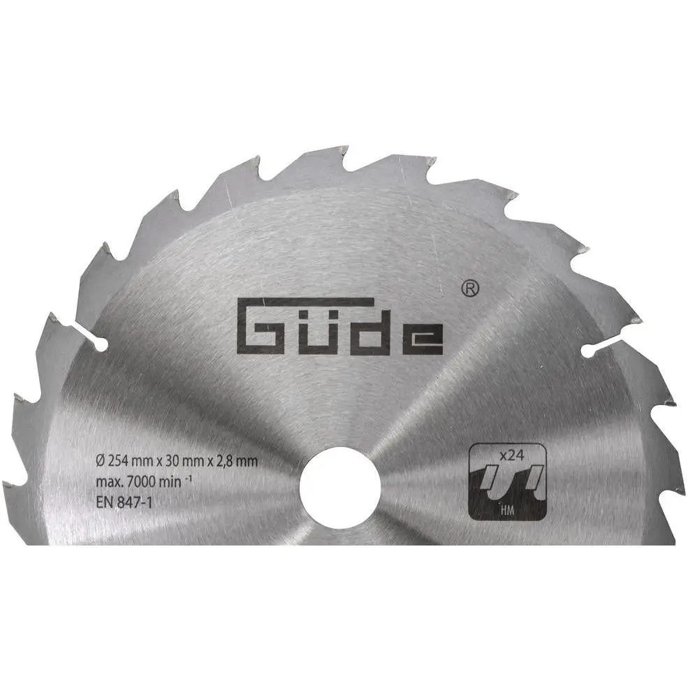 Güde 55163 Holzsägeblatt HM 254x30x24Z – Bild 2
