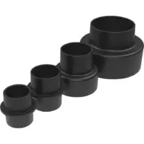 Güde 55171 Adapter-Set für Absauganlage 100-28 4-tlg.