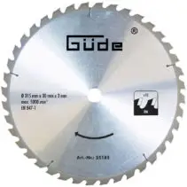 Güde 55185 Holzsägeblatt HM 315x30x48Z