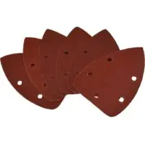 Güde 58164 Delta-Klett-Schleifpapier-Set 140x102 mm 6-tlg.