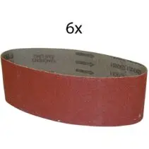 Güde 58305 Schleifband 76x533 mm K80 6-tlg.