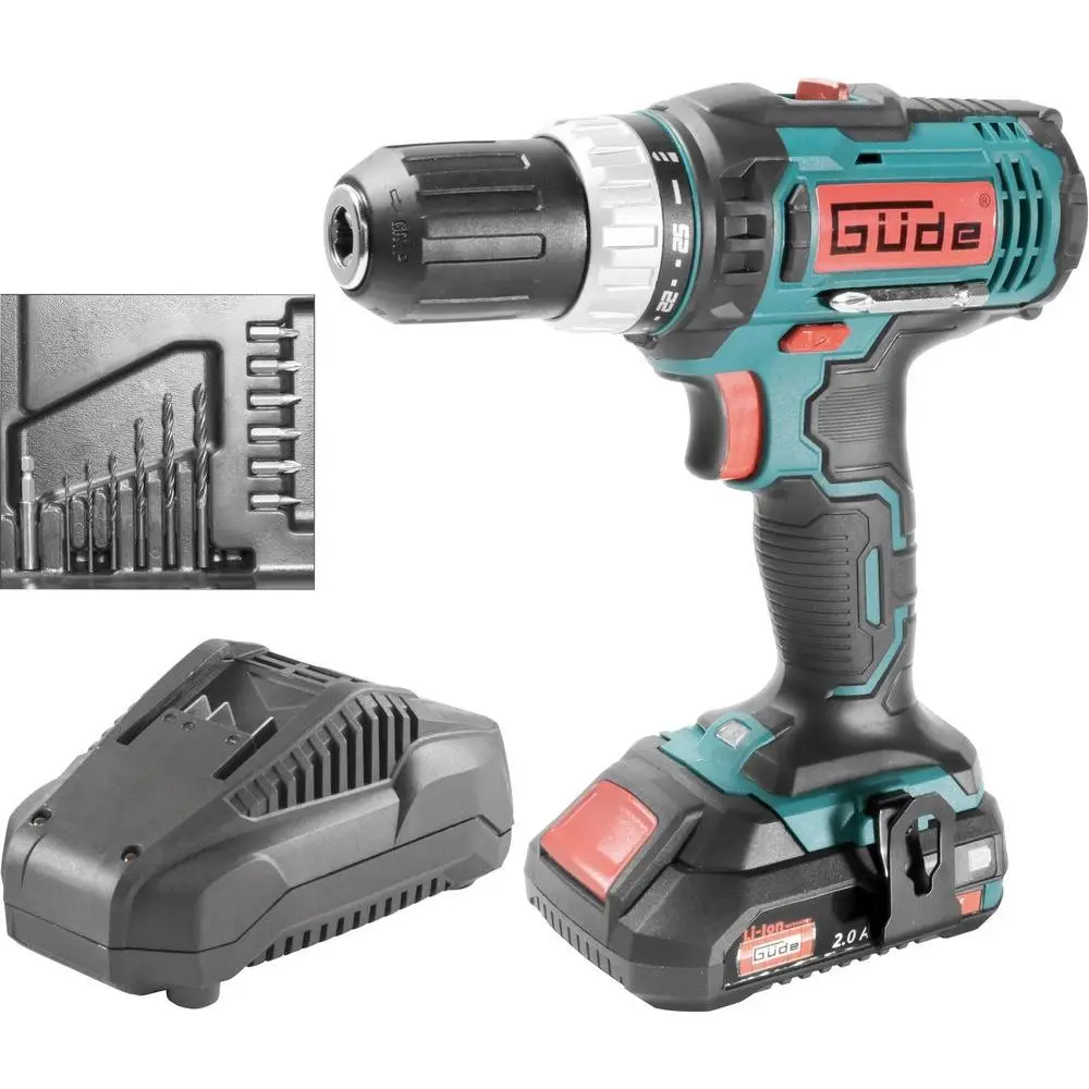 Güde 58812 Akku Bohrschrauber BS 20-201-24K