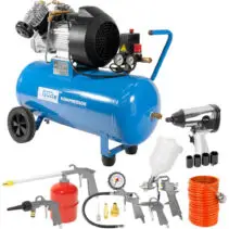 Güde 71170 Kompressor-Set 400/10/50 DG 15-tlg.