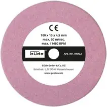 Güde 94092 Schleifscheibe zu 94090 100x10x4,5 mm