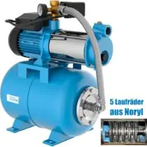Güde 94191 Hauswasserwerk MP 120/5A 24 LT