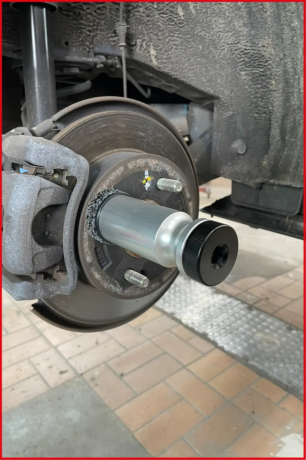 KS Tools 100.5090 Stehbolzen-Radnabenschleifer-Satz, Ø 50 / 60 mm, 7-tlg – Bild 6
