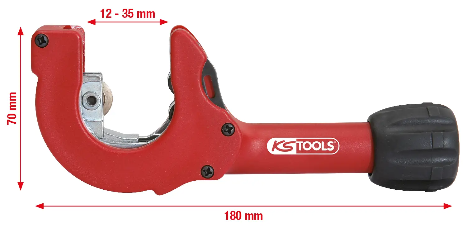 KS Tools 104.5060 Ratschen-Rohrabschneider, 12-35mm – Bild 2