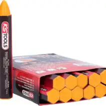 KS Tools 100.4045 Signierkreide, gelb,12er Pack
