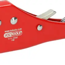 KS Tools 111.3540 Einhand-Ratschen-Rohrzange mit verstellbarem Kopf