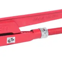 KS Tools 112.1500 Eckrohrzange, 45° gewinkelt, 1.1/2"