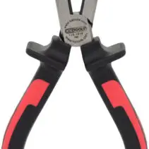 KS Tools 115.1018 ERGOTORQUE Flachrundzange, gebogen, 165mm