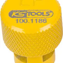 KS Tools 100.1186 RDKS / TPMS Reifenentlüfter, gelb, links vorn