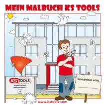 KS Tools 100211 Werkzeuge-Malbuch für Kinder