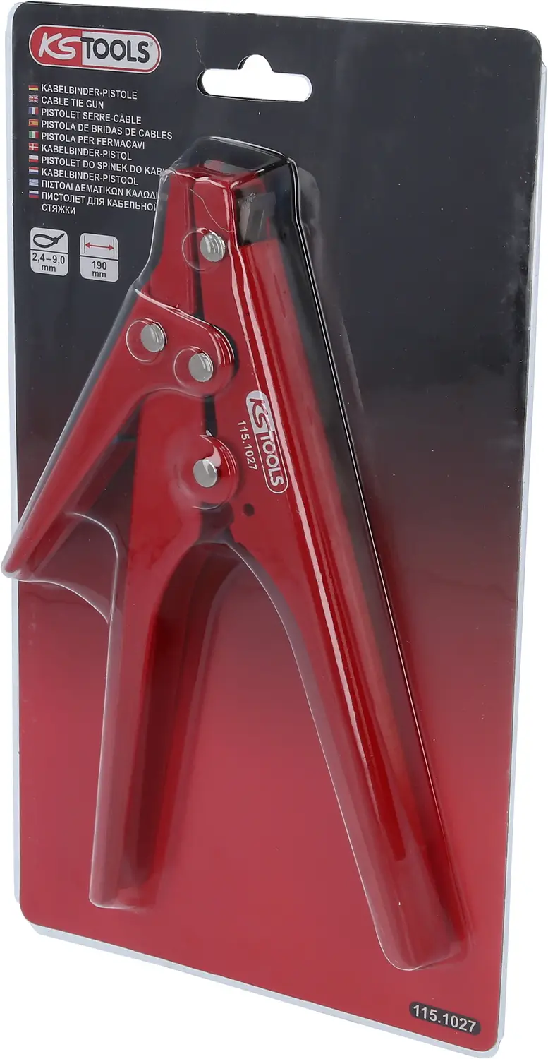 KS Tools 115.1027 Kabelbinder-Pistole, 2,4 - 9,0 mm – Bild 3